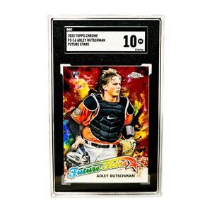 Adley Rutschman RC GEM MINT 10 SGC Topps Chrome Future Stars #FS16 Rookie 2023!